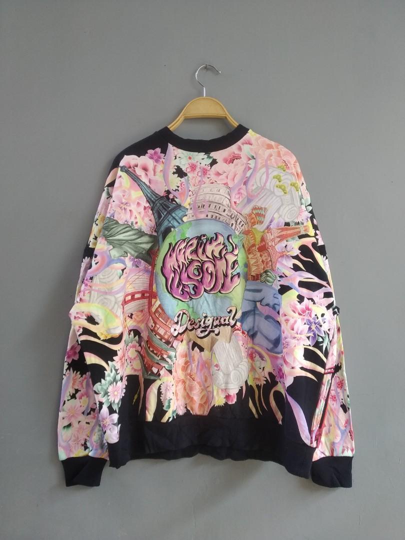 DESIGUAL Oversize Plush Sweater DESIGNED BY MARIA ESCOTÉ