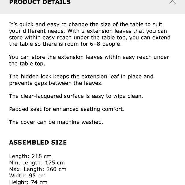 Dinner Table (Category: Tables & Sets) located in Singapore. Submitted by bestalan322 (Listing ID 88856697, Image 3). Description: Dinner table .