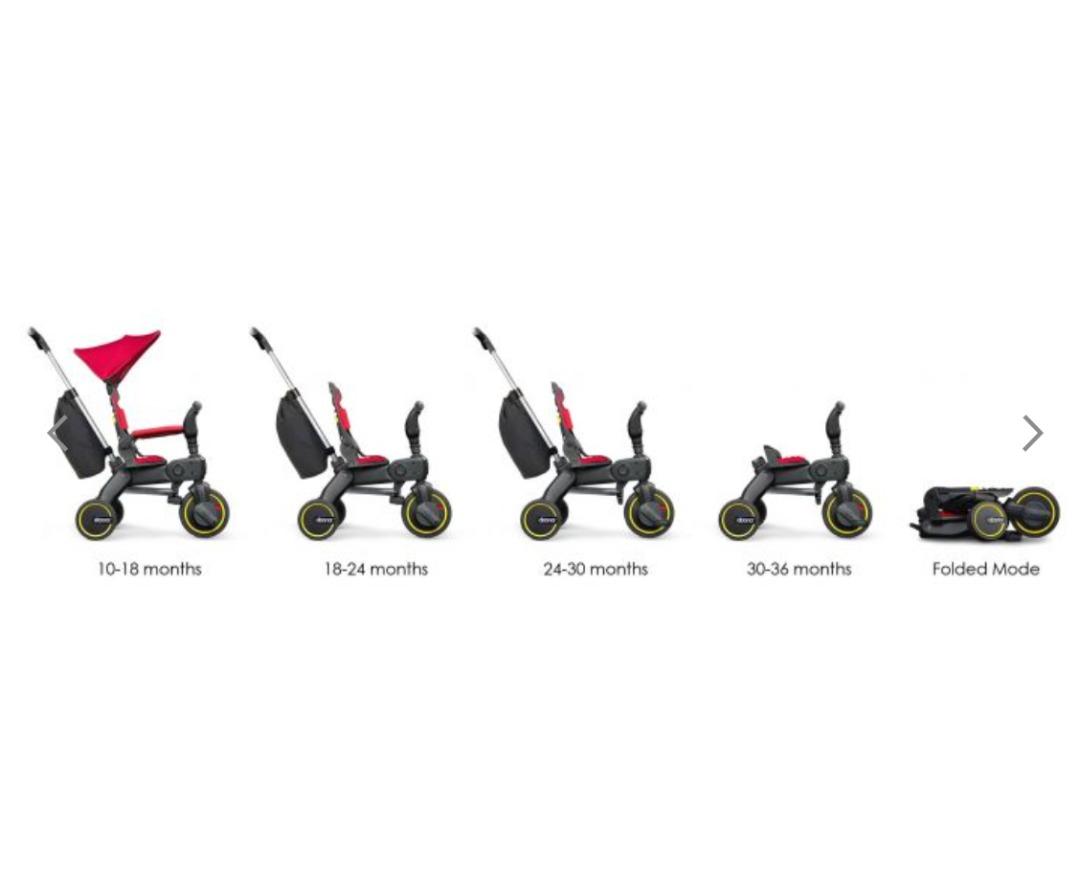 Doona Liki Trike S5 Racing Green, Babies & Kids, Going Out, Strollers