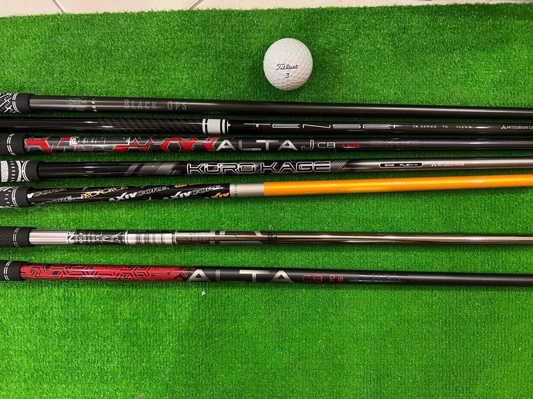 Driver, Fairway Woods, Hybrids Shafts [Black Ops, Tensei, PING, Kuro
