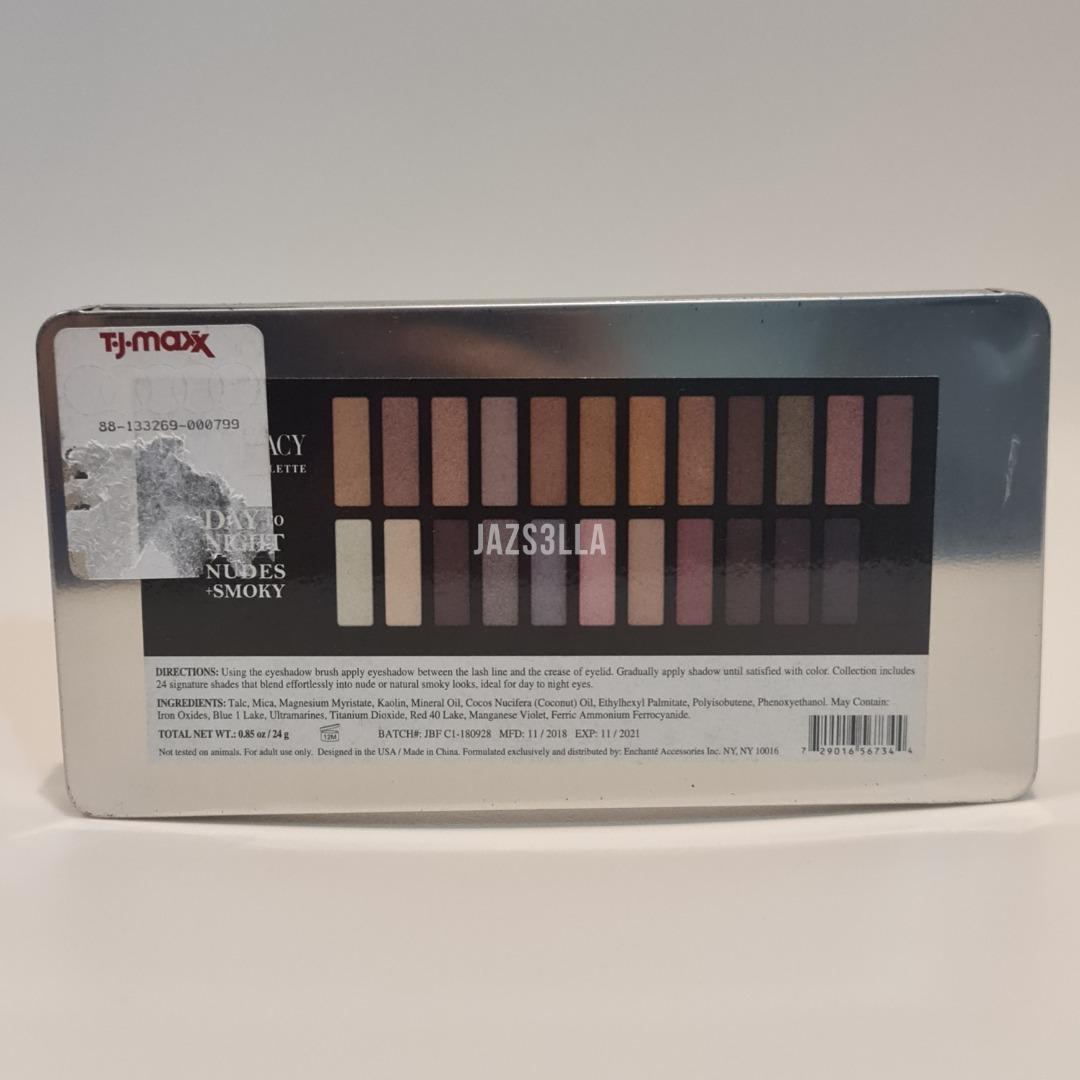 Ellen Tracy Day to Night Nudes + Smoky 24 Eyeshadow Palette #happy10
