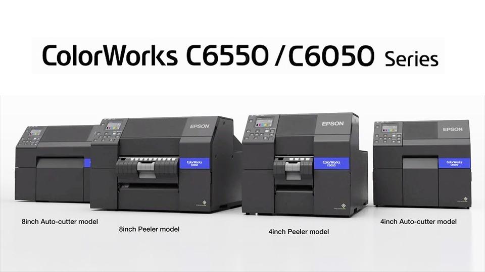 Epson ColorWorks C6550A 8inch Colour Label Printer C6550, Computers