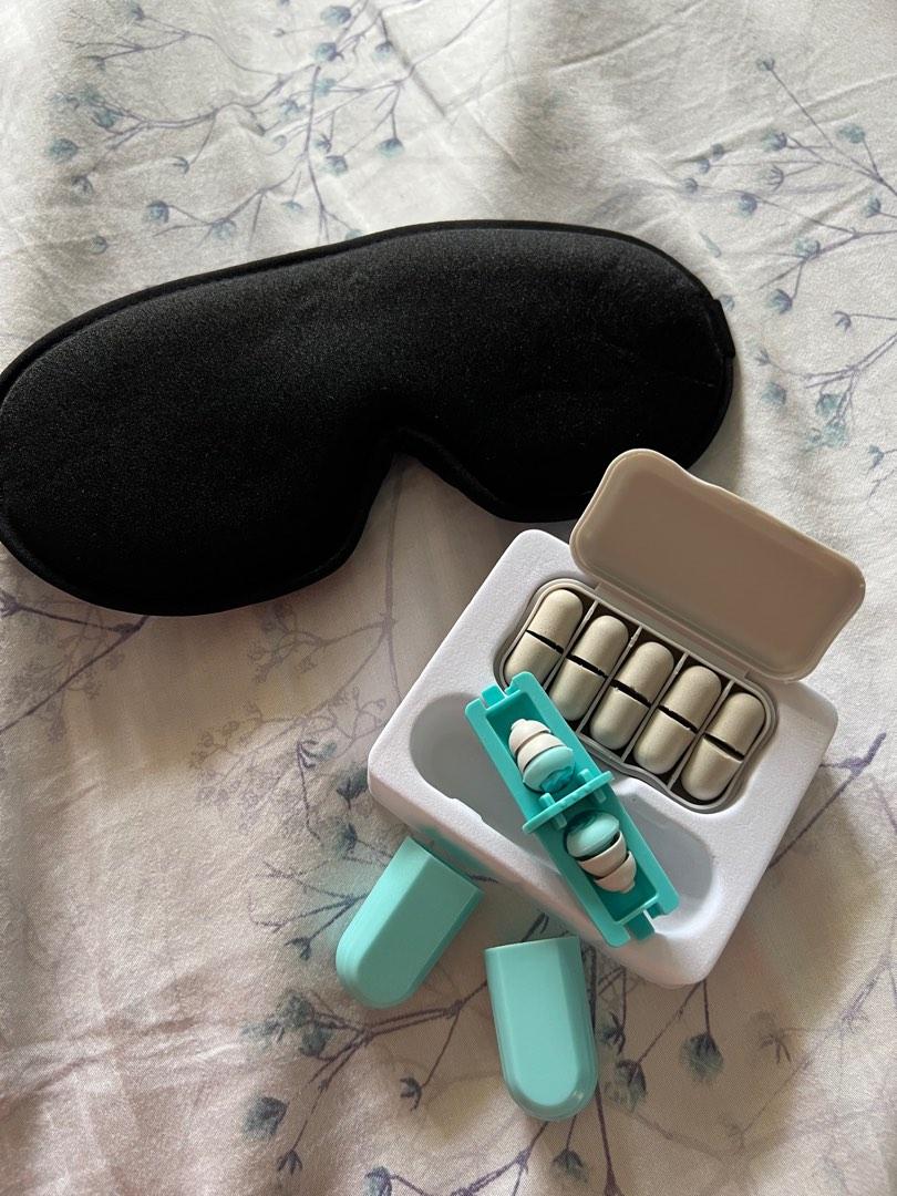 Eye mask & ears plugs, Beauty & Personal Care, Ear Care on Carousell