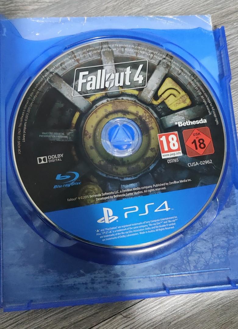 fallout 4 ps5 disc
