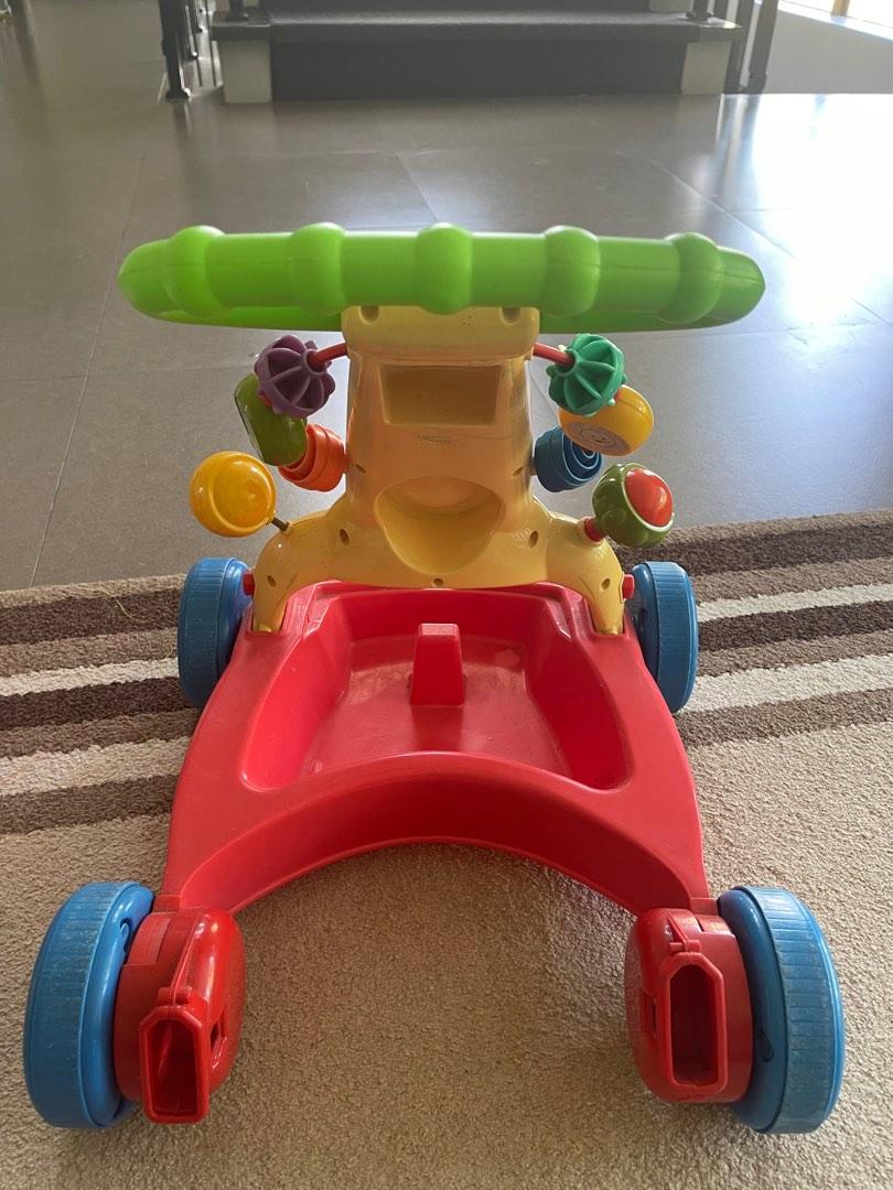 Fisher Price walker (Category: Infant Playtime) located in Muntinlupa City. Submitted by ynachulani (Listing ID 1181352790, Image 3). Description: Fisher price walker.