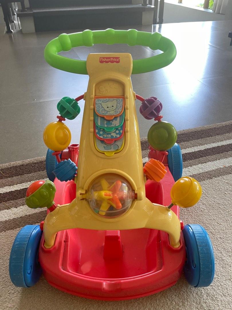 Fisher Price walker (Category: Infant Playtime) located in Muntinlupa City. Submitted by ynachulani (Listing ID 1181352790, Image 1). Description: Fisher price walker.