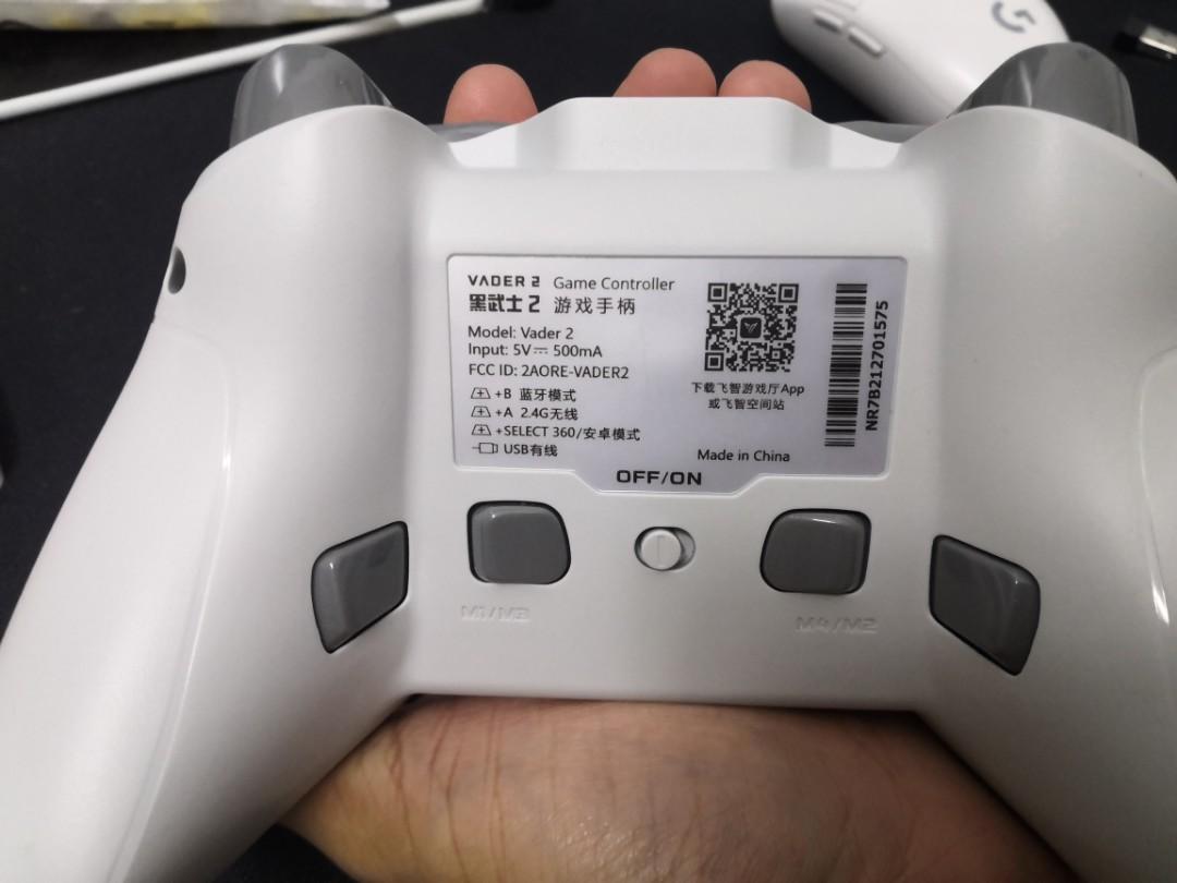 Flydigi Vader 2 controller with phone mount, Video Gaming, Gaming ...