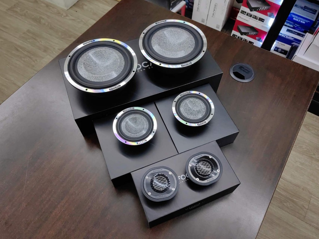 Focal UTOPIA M 2Way or 3Way Speakers System, Car Accessories