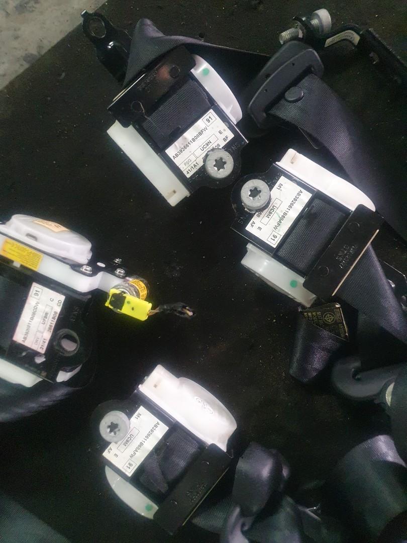 Ford ranger seat belt clearance