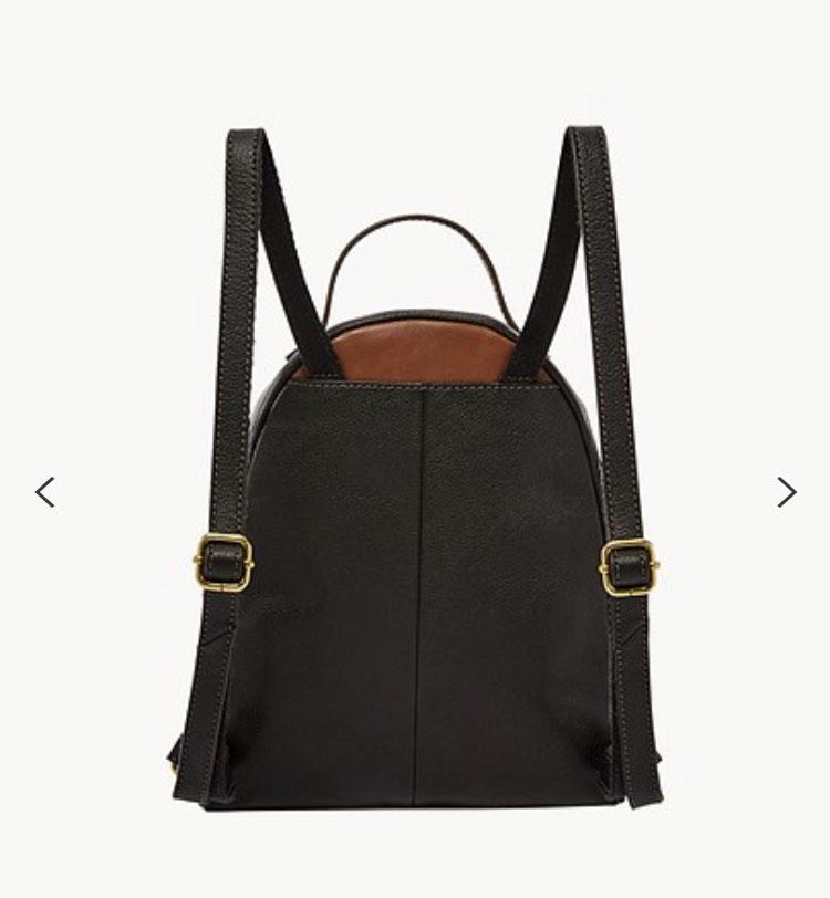 Fossil Felicity Backpack in Black, Luxury, Bags & Wallets on Carousell