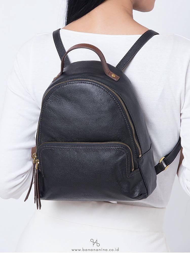 Fossil Felicity Backpack in Black Luxury Bags Wallets on Carousell