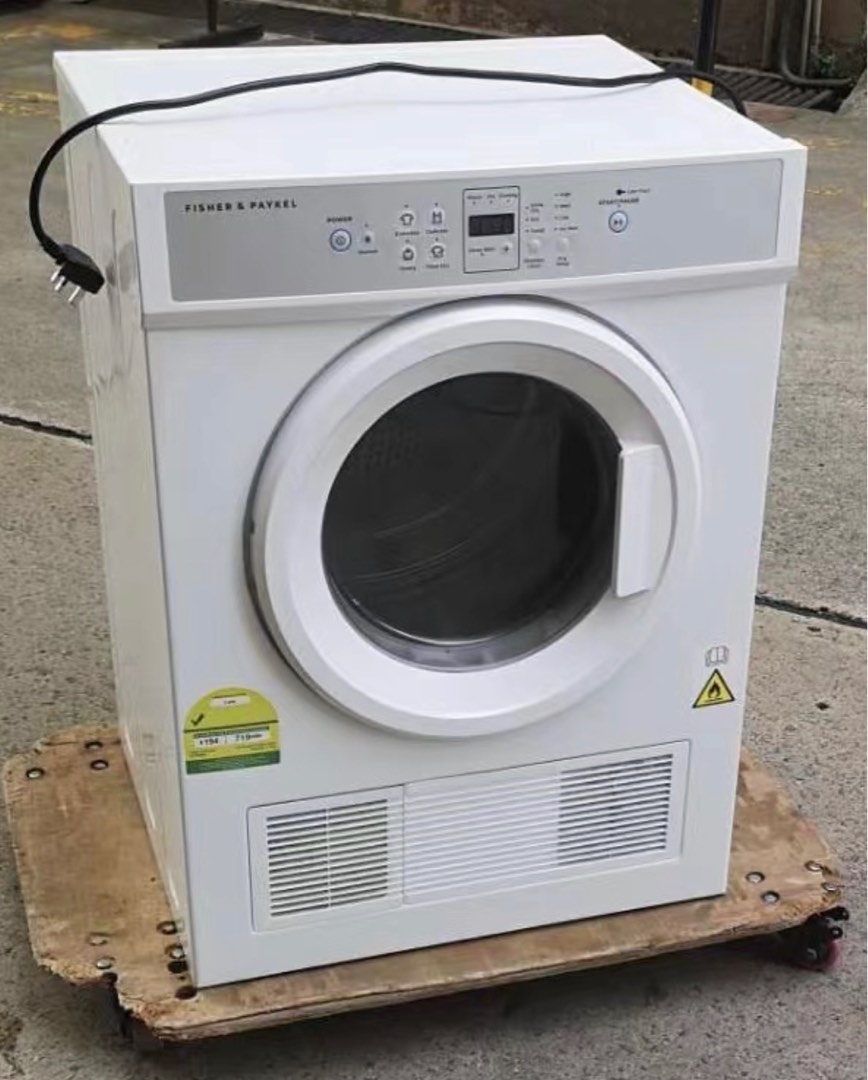 Free delivery Fisher&Paykel 7kg dryer, TV & Home Appliances, Washing