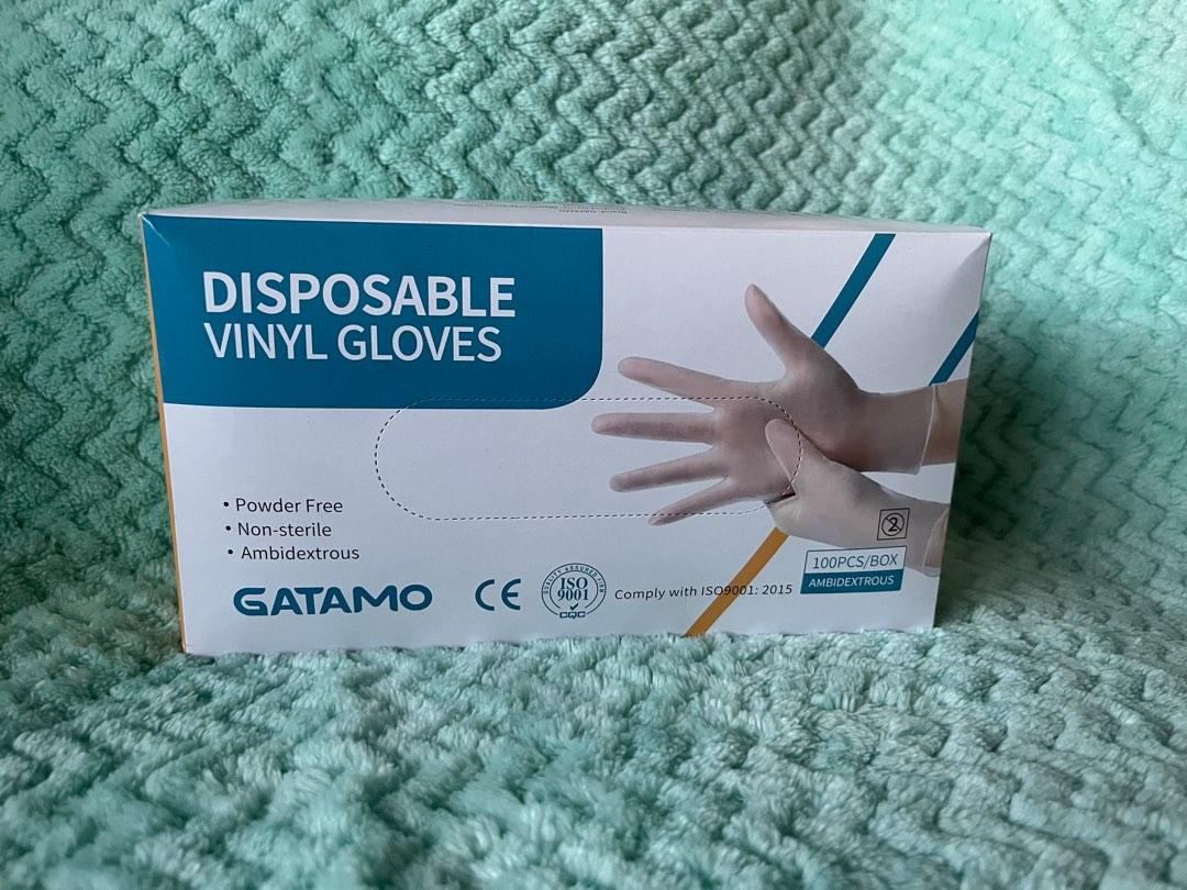 Gatamo Vinyl Gloves, Men's Fashion, Watches & Accessories, Gloves on