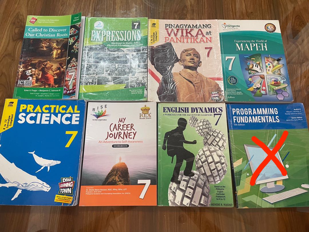 Grade 7 Books, Hobbies & Toys, Books & Magazines, Textbooks on Carousell