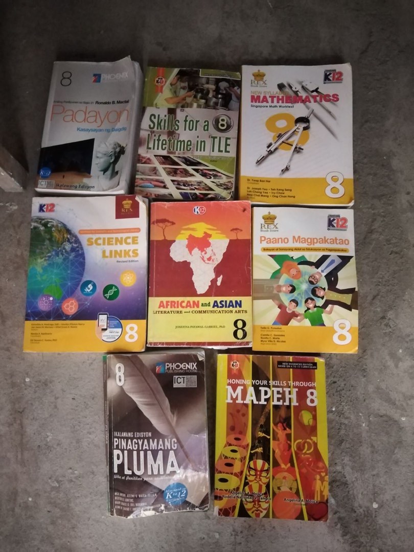 Grade 8 Textbooks, Hobbies & Toys, Books & Magazines, Textbooks on Carousell