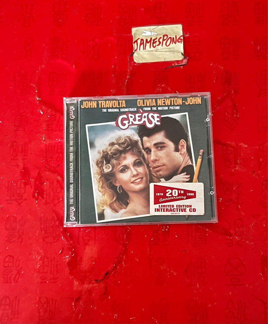 Grease 電影原聲cd，20週年特別版，銀圈德國版, 興趣及遊戲, 音樂樂器 & 配件, 音樂與媒體 - CD 及 DVD - Carousell