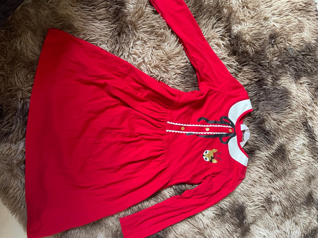 H&m jersey dress and Disney elsa drexz, Babies & Kids, Babies & Kids