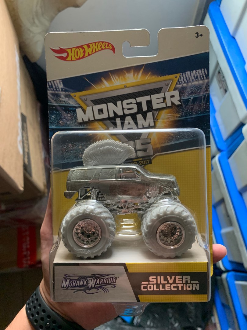 Hot wheels monster hotsell jam silver collection