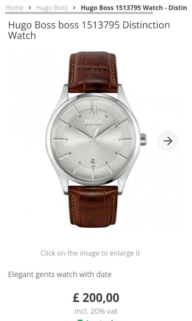 Sell hugo boss watch store