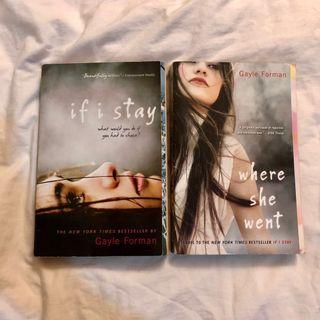 [Sold As Set] IF I STAY Duology by Gayle Forman