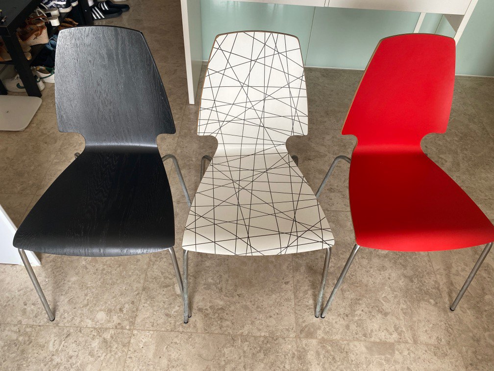 Ikea Chairs, Furniture & Home Living, Furniture, Chairs on Carousell