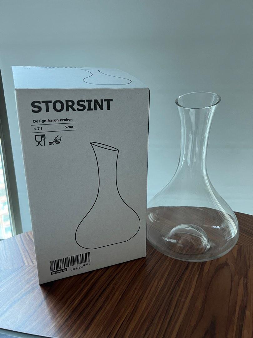 Ikea decanter water jar, 家庭電器, 廚房電器, 其他廚具 Carousell