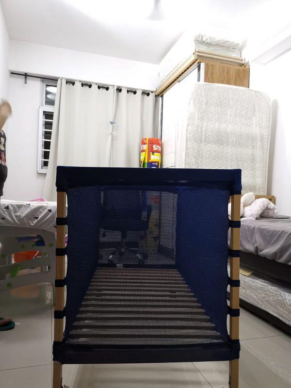 IKEA FLITIG baby cot/ playpen, Babies & Kids, Baby Nursery & Kids Furniture, Cots & Cribs on