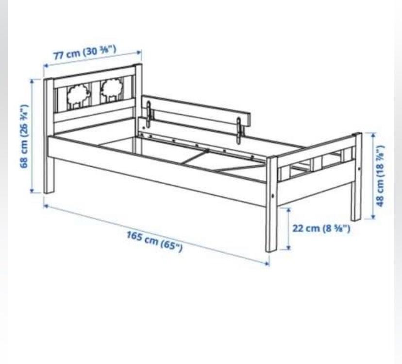 Ikea Kids Bed(Kritter), Babies & Kids, Baby Nursery & Kids Furniture