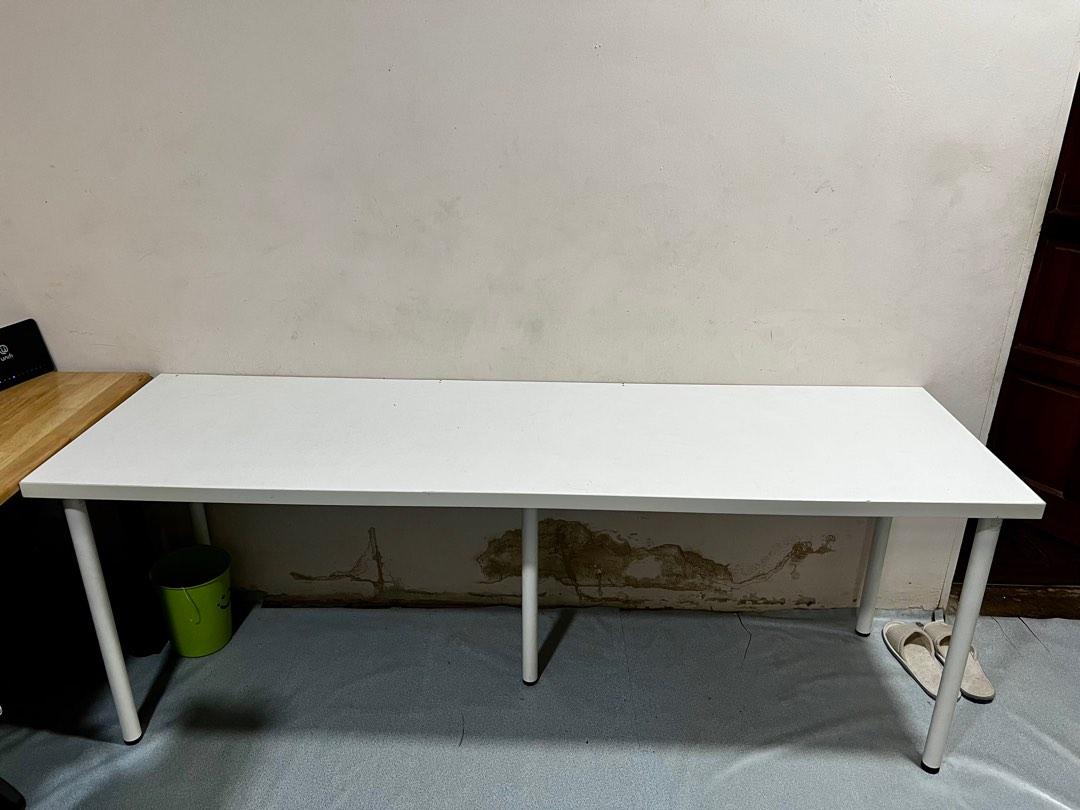 Ikea lagkapten table with 5 table leg ikea adils, Furniture & Home