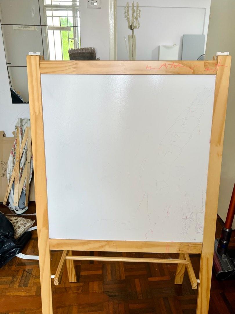 Ikea Mala Easel Whiteboard Blackboard, Babies & Kids, Baby Nursery