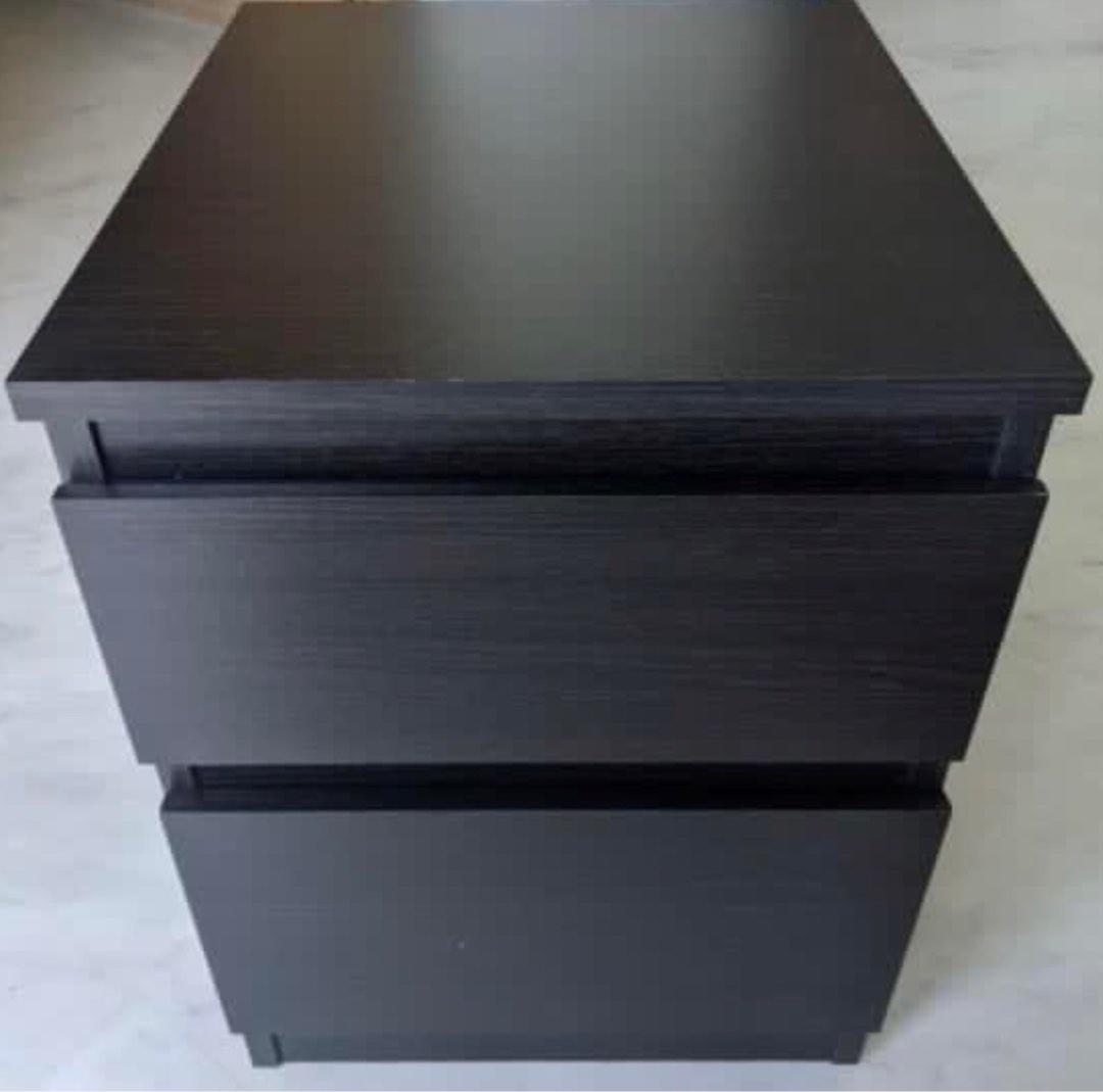 IKEA Malm Bedside Table, Furniture & Home Living, Furniture, Shelves
