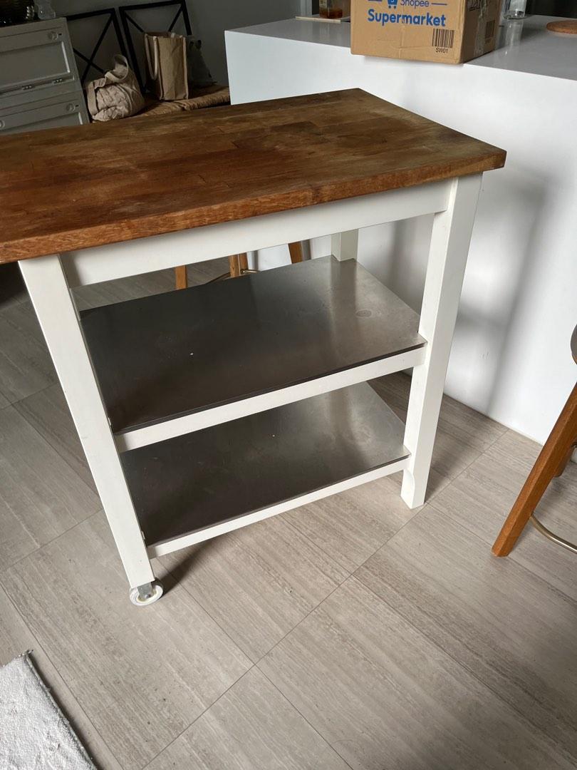 IKEA STENSTORP Kitchen Cart trolley, Furniture & Home Living, Furniture