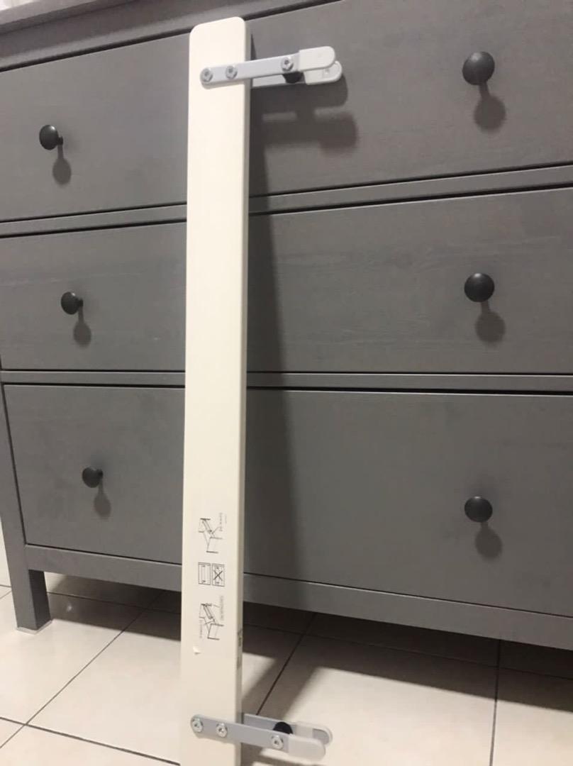 Ikea VIKARE Bed Guard Rail / Penghadang Katil (White)., Babies & Kids