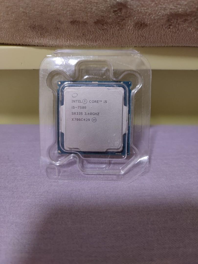 Intel Core i5-7500 散片cpu一粒, 電腦＆科技, 桌上電腦- Carousell