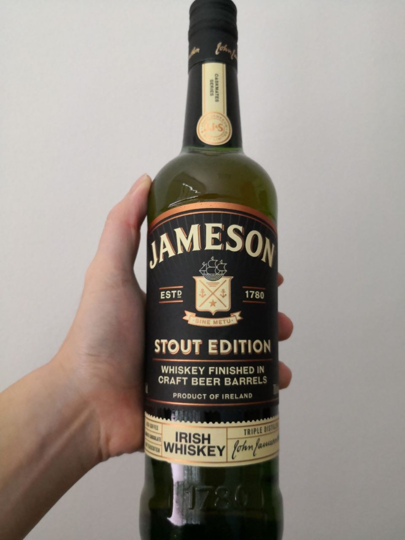 Jameson Stout Edition Irish Whiskey, Food & Drinks, Alcoholic Beverages