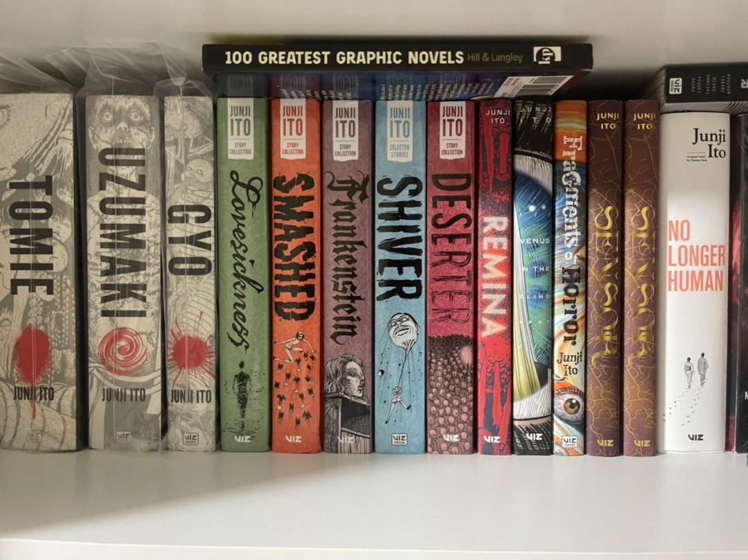 My Junji Ito Collection is growing. Pre-ordered 3 more for next