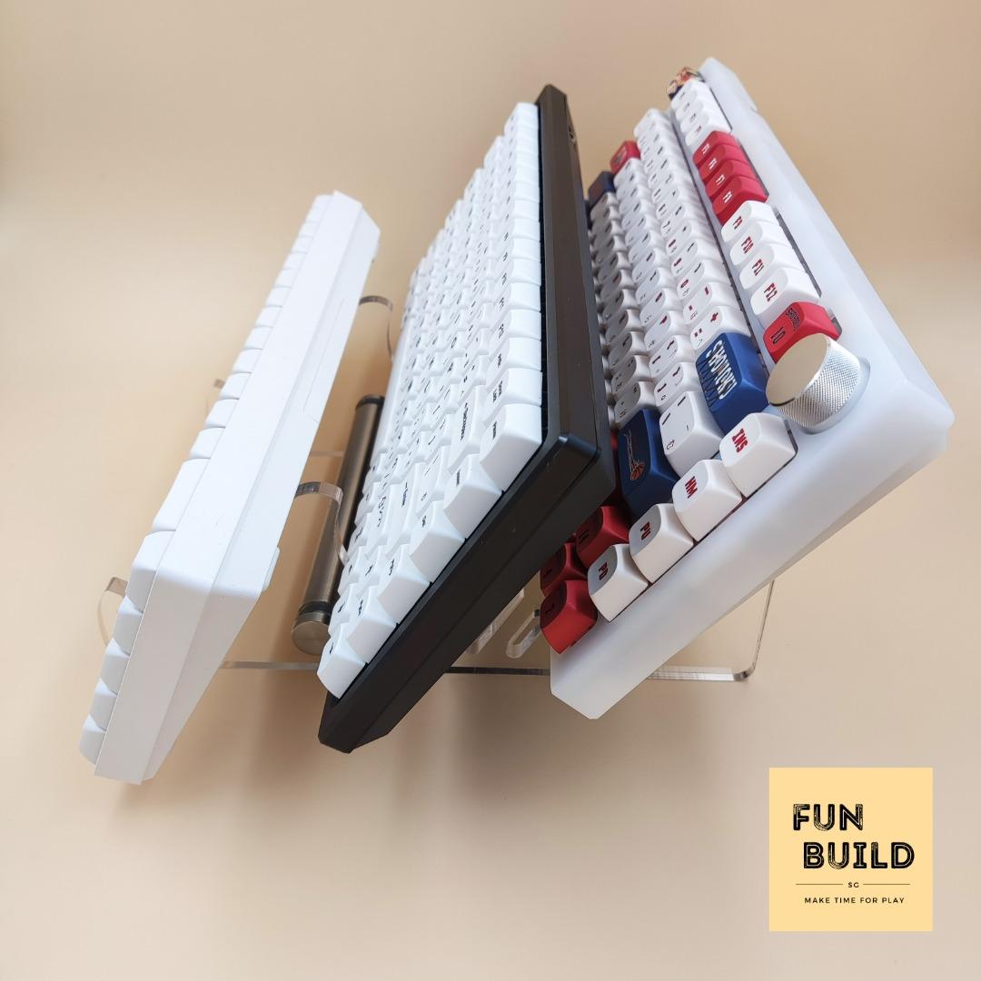 Kelowna Keyboard Display Stand for 3 Keyboards, Computers & Tech, Parts