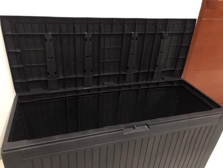 Keter storage box, Furniture & Home Living, Outdoor Furniture on Carousell