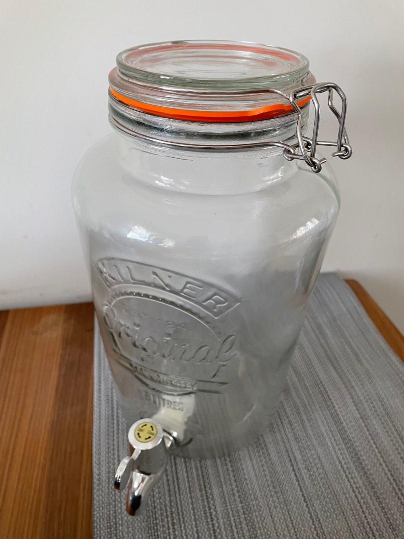 Kilner 5L water dispenser, 傢俬＆家居, 廚具和餐具, 廚水杯、水壺 Carousell