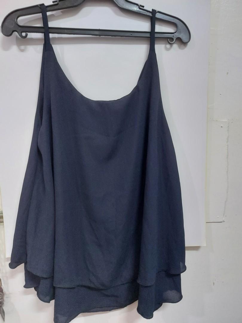 L Spaghetti strap (Category: Blouses) located in Makati City. Submitted by heryet (Listing ID 1181412616, Image 3). Description: can fit L to XL frame.