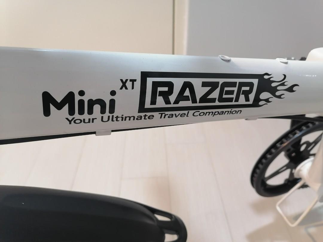 Mini razor foldable bike 2025