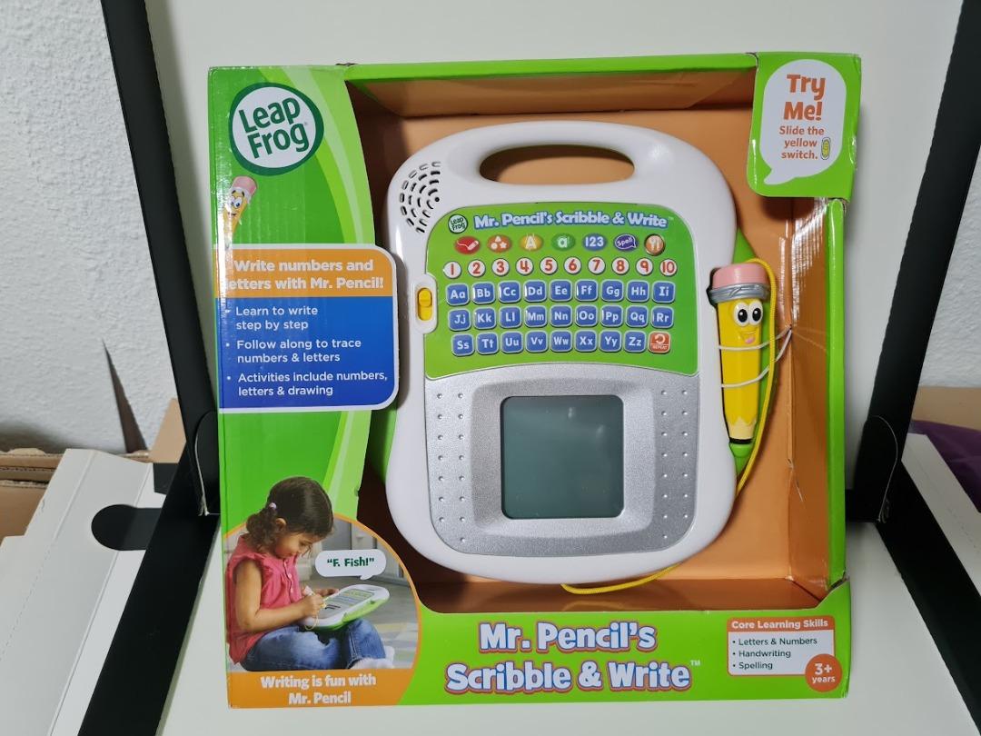 Leapfrog Mr Pencil Scribble and Write, Hobbies & Toys, Toys & Games on