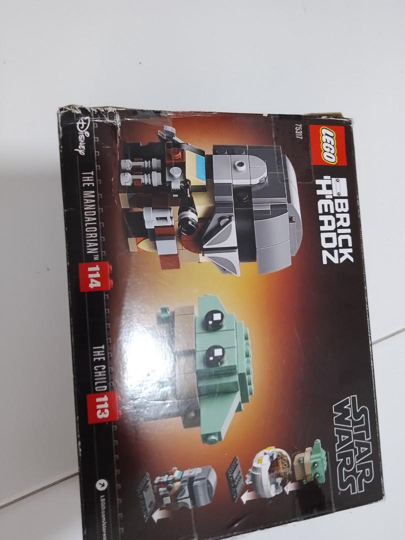 Lego Brick headz ( Star wars)LEGO 75317 The Mandalorian & the Child 