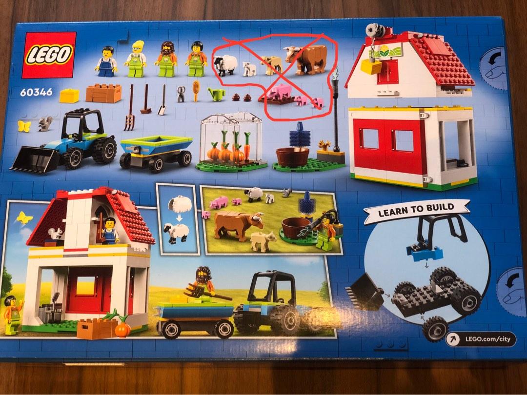 LEGO City Farm (without animals), Hobbies & Toys, Toys & Games on Carousell