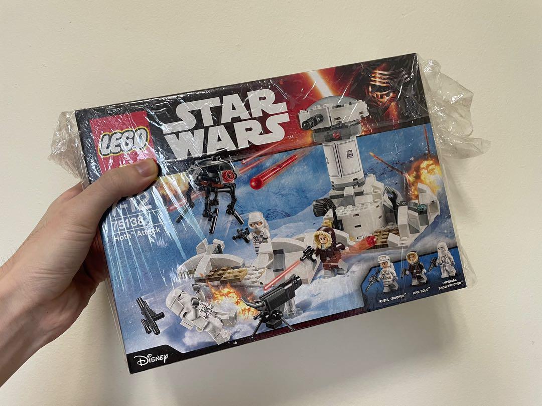 Lego Star Wars 75138 Hoth Attack Hobbies Toys Toys Games on