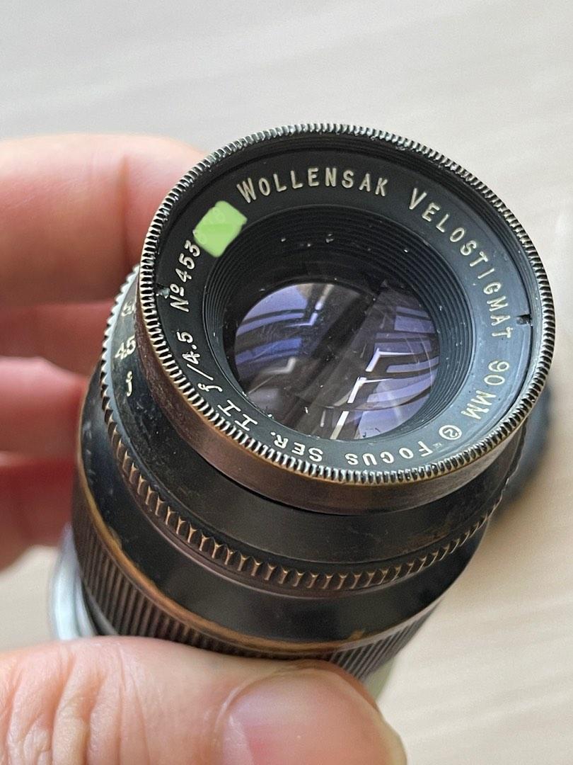 Leica Wollensak 90mm f4.5 Velostigmat, 攝影器材, 鏡頭及裝備- Carousell