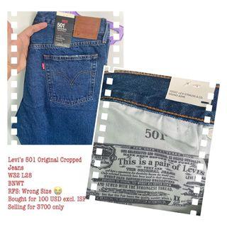 Levi’s 501 Original Cropped Jeans