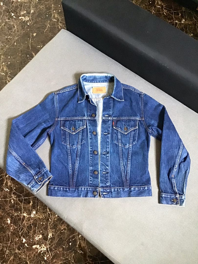 Levi's 70518 Denim Jacket, Men's Size L unclear blue type Vintage Second Hand main image 0