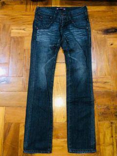 LEVI'S LADY STYLE black denim pants S29