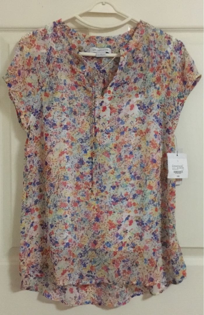 Liz claiborne peasant sales blouse